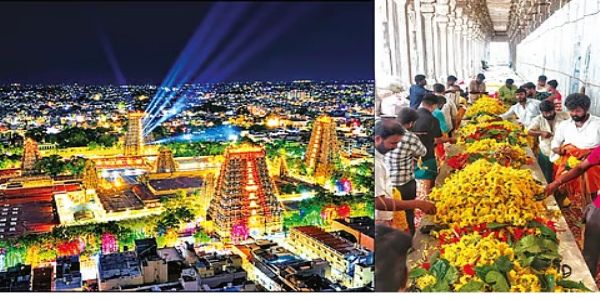 મદુરાઈ મીનાક્ષી અમ્મન મંદિરમાં એક ભવ્ય મહા કુંભાભિષેક સંપન્ન, લાખો ભક્તો જોડાયા