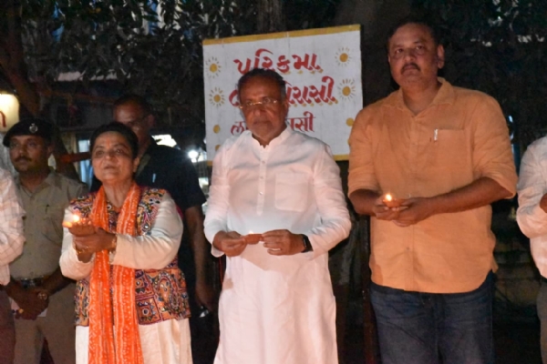 સેવા         સંકલ્પ અભિયાન’ અંતર્ગત પોરબંદરમાં ‘આશીર્વાદનો દીવો’ કાર્યક્રમ યોજાયો
