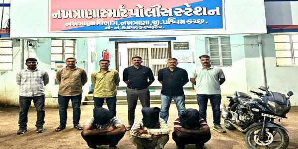 વાડીમાં કેબલ ચોરી કરવા ઘૂસેલા શખ્સોનો આતંક, મારામારી બાદ મજૂરનું મોત; નખત્રાણા પોલીસે આરોપીઓને ઝડપી પાડ્યા