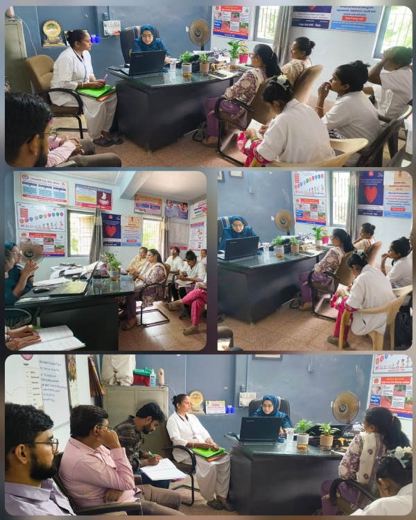સમીક્ષા બેઠક યોજવામાં આવી