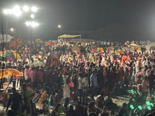 પોરબંદરમાં ભક્તિભાવ સાથે   બાપા નું વિસર્જન.