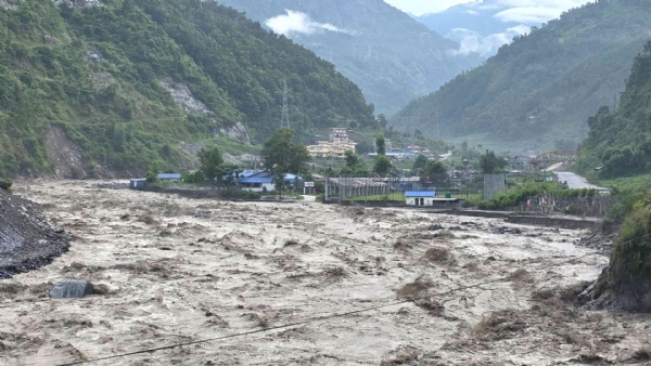 Scientists claim that the speed of the devastating flood in Nepal was 188 km per hour Scientists claim that the speed of the devastating flood in Nepal was 188 km per hour