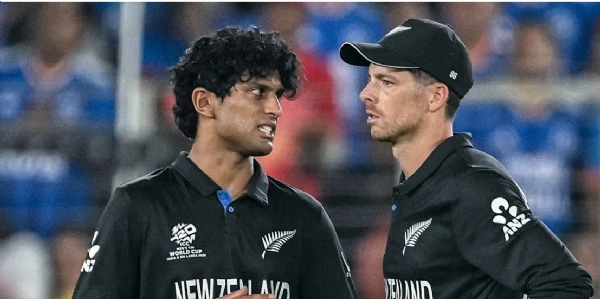 New Zealand all-rounder Rachin Ravindra suffers shoulder injury New Zealand all-rounder Rachin Ravindra suffers shoulder injury