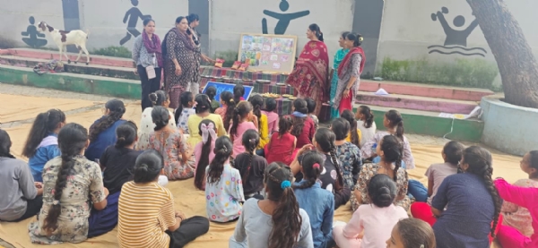 પોષણ માસ ની ઉજવણી પોષણ માસ ની ઉજવણી