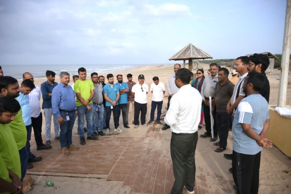 રાવલપીર બીચ પર સફાઈ અભિયાન