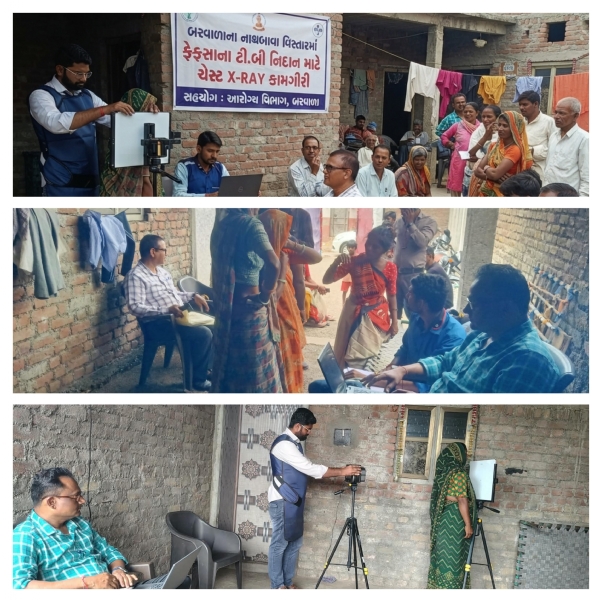 આરોગ્ય વિભાગ દ્વારા કરવામાં આવેલ કામગીરી