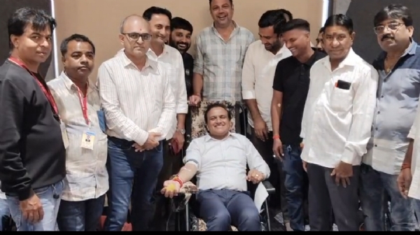 કાજલી માર્કેટિંગ યાર્ડ ખાતે બ્લડ ડોનેટ કેમ્પ યોજાયો
