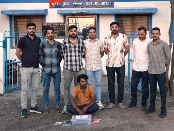 ગાંજા સાથે પકડાયેલ યુવક