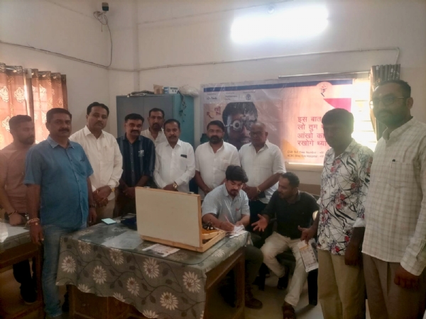 નખત્રાણા નેત્ર નિદાન કેમ્પનું આયોજન