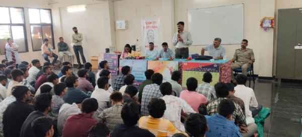 કુતિયાણા  ITIમાં  નશામુક્તિ અંગે જાગૃતિ  કાર્યક્રમ  યોજાયો.