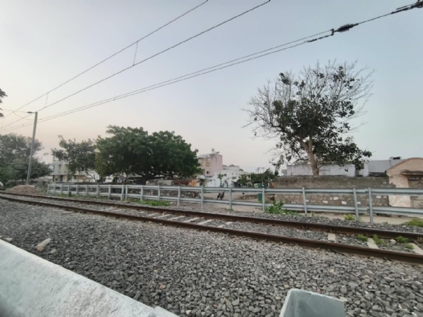 પોરબંદરના  કડિયા પ્લોટ રેલવે ફાટકની  ટ્રાફિક  સમસ્યાના  ઉકેલ  માટે  અંડર બ્રિજના આયોજન  અંગે મેયરનું સ્થળ    નિરીક્ષણ.