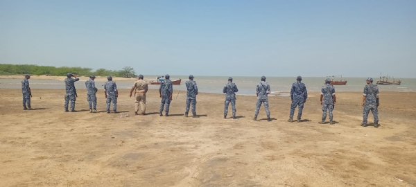 મરીન કમાન્ડો દ્વારા દરિયા કિનારે સઘન પેટ્રોલિંગ