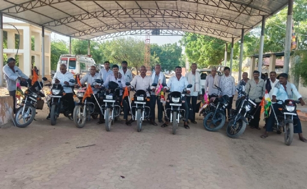 નીરોણા થી રણુજા બાઇક યાત્રા
