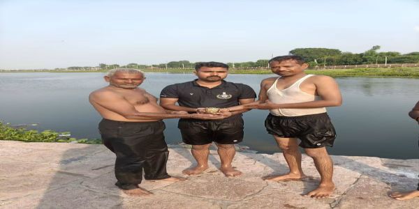 ગઢડા ખાતે ફાયર વિભાગે 110 વર્ષ જૂનો પ્રસાદી મુગટ શોધી કાઢ્યો