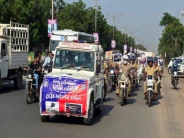 ગાંધીધામ રોડ સેફ્ટી કાર્યક્રમ યોજાયો