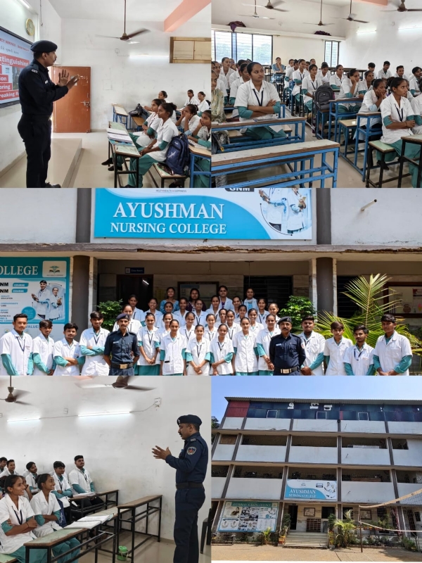 ફાયર સેફ્ટી અંગે તાલીમ આપવામાં આવ્યો