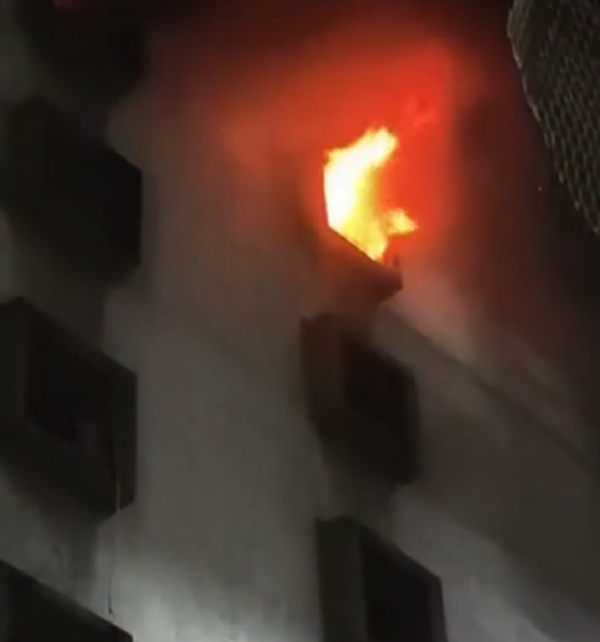 Massive Fire at Textile Market