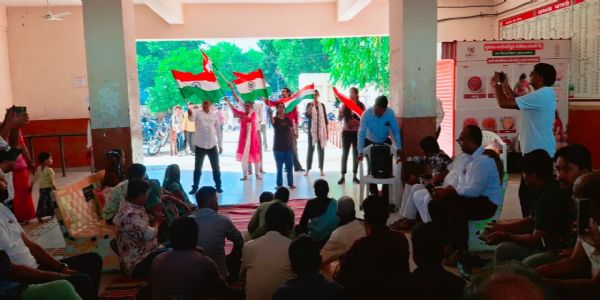 મહેસાણા જિલ્લામાં ‘નમો સેવા અનકહી કહાની’ અંતર્ગત શેરી નાટકો યોજાયા