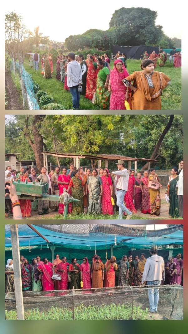આણંદ ખાતે મુલાકાત લેતા બોટાદ ના બહેનો