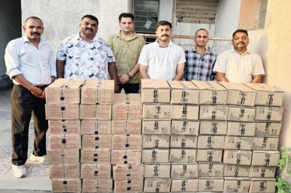 સાંથલના કટોસણમાં ₹7.44 લાખનો દારૂ ઝડપાયો, 55 પેટીમાં 2660 બોટલ મળી