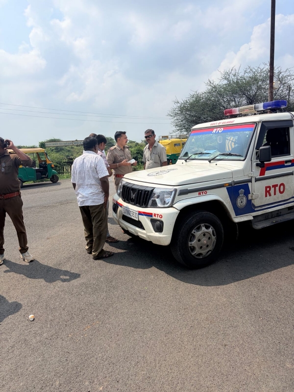 આરટીઓ દ્વારા કરવામાં આવેલ કામગીરી