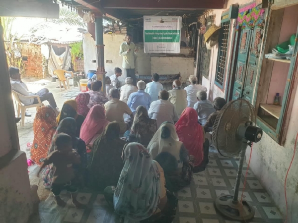 Special training camp on natural farming held in Hathipur and Charal villages of Sanand