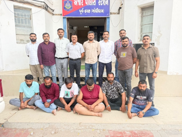 મેઘપર કુંભારડી જુગાર કેસના આરોપીઓ