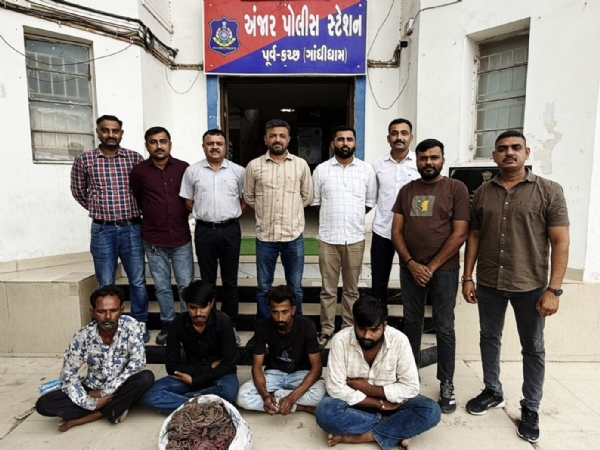 અંજાર કોપર વાયર ચોરી કેસના આરોપીઓ