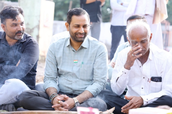 ચાંપાથળમાં વિકાસકાર્યોને મળ્યો પ્રારંભ, મંત્રી કૌશિકભાઈની ઉપસ્થિતિમાં ખાતમુહૂર્ત