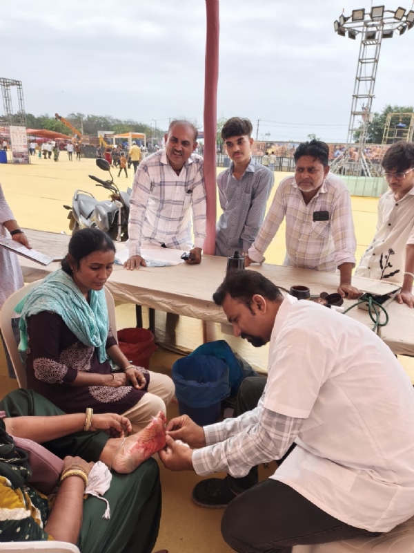 શ્રી કૃષ્ણ સખા સુદામા સાંસ્કૃતિક લોકમેળામાં આરોગ્ય વિભાગની સરાહનીય કામગીરી શ્રી કૃષ્ણ સખા સુદામા સાંસ્કૃતિક લોકમેળામાં આરોગ્ય વિભાગની સરાહનીય કામગીરી