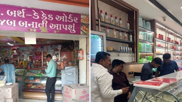 જાહેરમાં કચરો ફેંકતા વેપારીઓ સામે કાર્યવાહી
