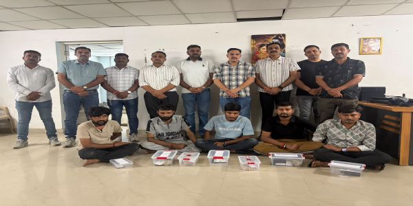 મહેસાણામાં મેફેડ્રોન ડ્રગ્સ સાથે 5 ઇસમો ઝડપાયા, રૂ.10.03 લાખનો મુદ્દામાલ જપ્ત