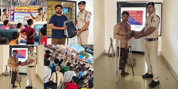આરપીએફ રાજકોટ ડિવિઝને ઓગસ્ટમાં રૂ. 2.59 લાખનો સામાન પરત કર્યો અને 6 લોકોને પરિજનો સાથે મેળવ્યા